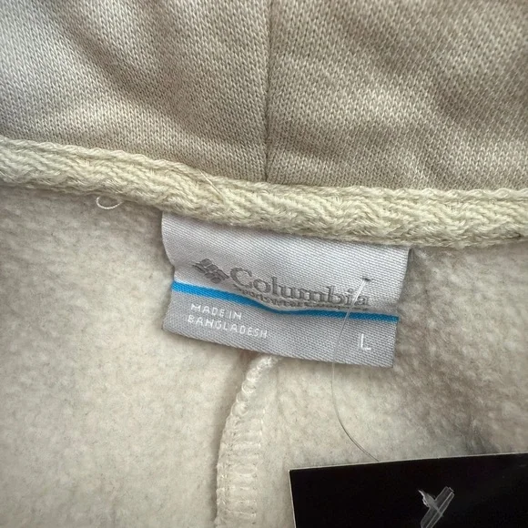 Columbia Cream Funnel Sweater - Size Large - Picture 6 of 6